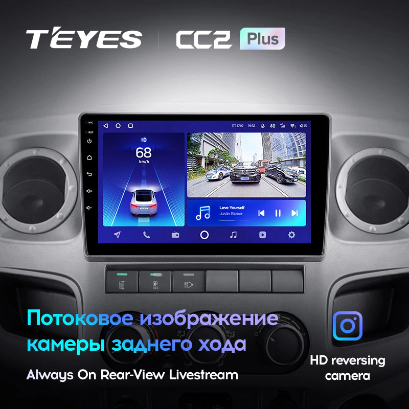 Автомагнитола штатная Teyes CC2 Plus для GAZ Gazelle Busines 2010-2021 Android (1798650909) - фото 4