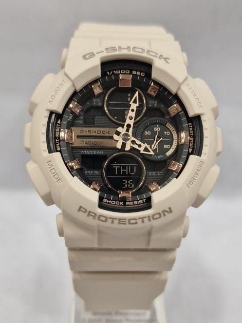 Наручные часы женские Casio G-Shock GMA-S140M-4AER ударопрочные с водозащитой 200 м и розовым циферблатом Наручные часы женские Casio G-Shock GMA-S140M-4AER ударопрочные с водозащитой 200 м и розовым циферблатом