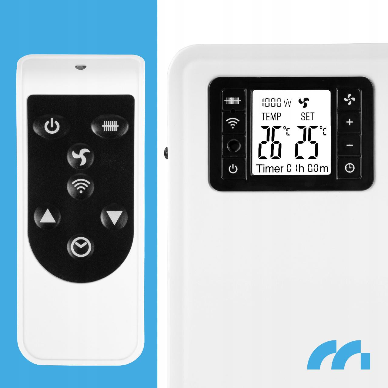 Конвектор електричний Maltec CH3500DW 2300 Wifi керування через телефон з дисплеєм Білий - фото 3 Конвектор електричний Maltec CH3500DW 2300 Wifi керування через телефон з дисплеєм Білий - фото 3