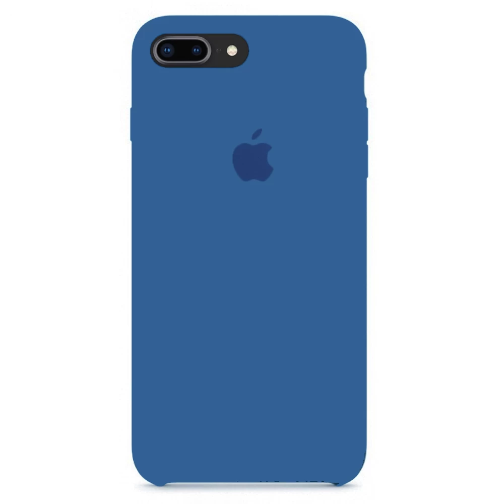 Силіконовий Чохол Накладка Silicone Case для iPhone 8 Plus/7 Plus Navy Blue
