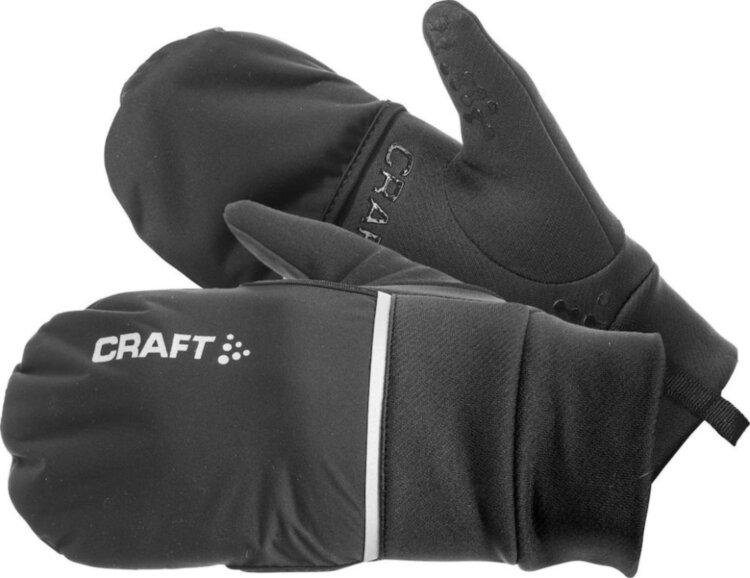 Перчатки CRAFT Hybrid Weather Glove 1903014-9999 M Black - фото 1