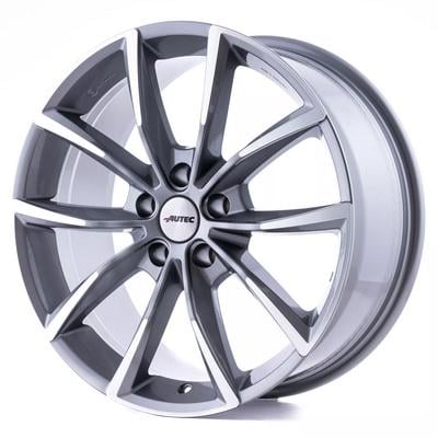 Диски автомобільні Autec Astana R20 W9 PCD5x108 ET43 DIA 63.4 titan polished Silver