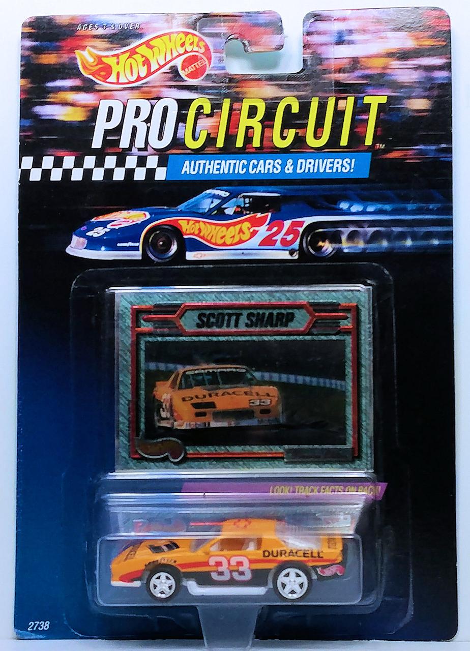 Игрушечная машинка Hot Wheels Z-28 Chevy Camaro Scot Sharp №33 Duracell 1992 Pro Circuit NASCAR (2738)