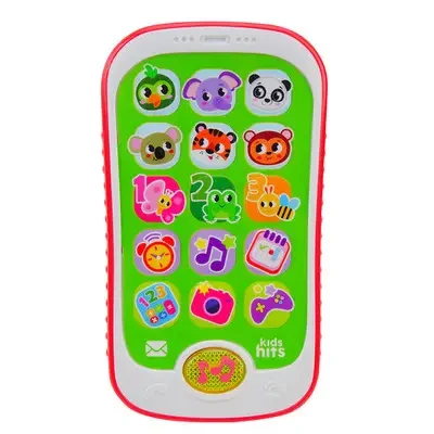 Іграшка музична розвиваюча Smart phone Kids hits Яскравий зоопарк (KH03/004) - фото 2