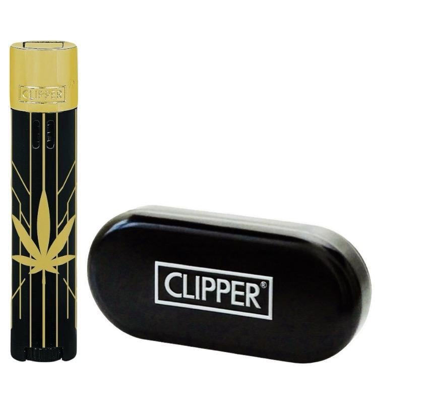 Зажигалка Clipper Jet Future Leaves