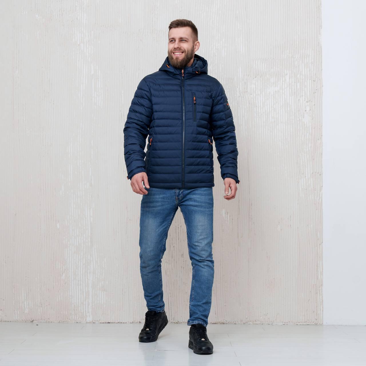 Куртка мужская демисезонная Vavalon 2118-V р. 68 Синий (29109280) - фото 2