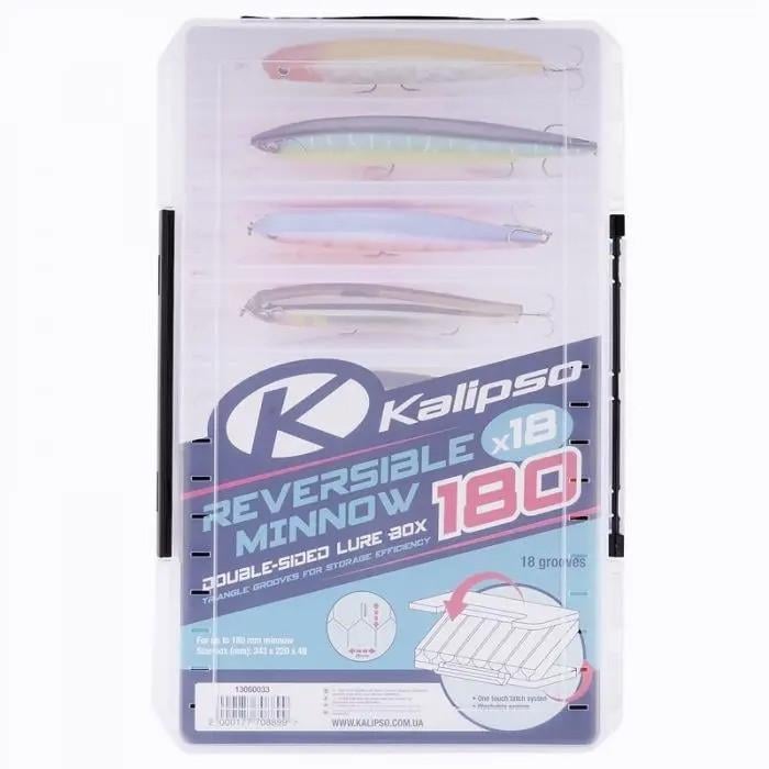 Коробка для воблеров Kalipso Reversible Minnow 180х18 мм (2365629021)