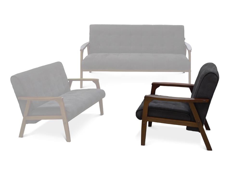 Крісло м'яке нерозкладне Сеул 790х760х620 мм - фото 8 Крісло м'яке нерозкладне Сеул 790х760х620 мм - фото 8