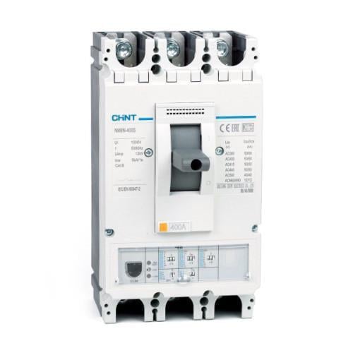 Автоматичний вимикач CHINT NM8N-400S TM 400 3P в литому корпусі (268950)