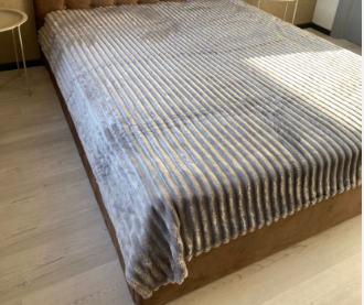 Плед теплий Шарпей м'який плюшевий Сірий (П4К-Mpled002-03) - фото 1 Плед теплий Шарпей м'який плюшевий Сірий (П4К-Mpled002-03) - фото 1