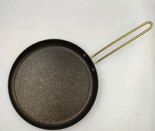 Сковородка для блинов OMS с антипригарным покрытием 26 см Золотой (3234 -26)