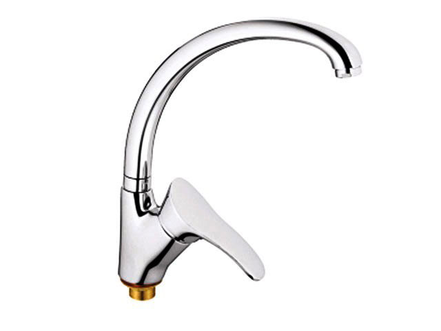 Смеситель для кухни Aqua-World EMILIA на гайке Хром (СМ40Э.46.1)