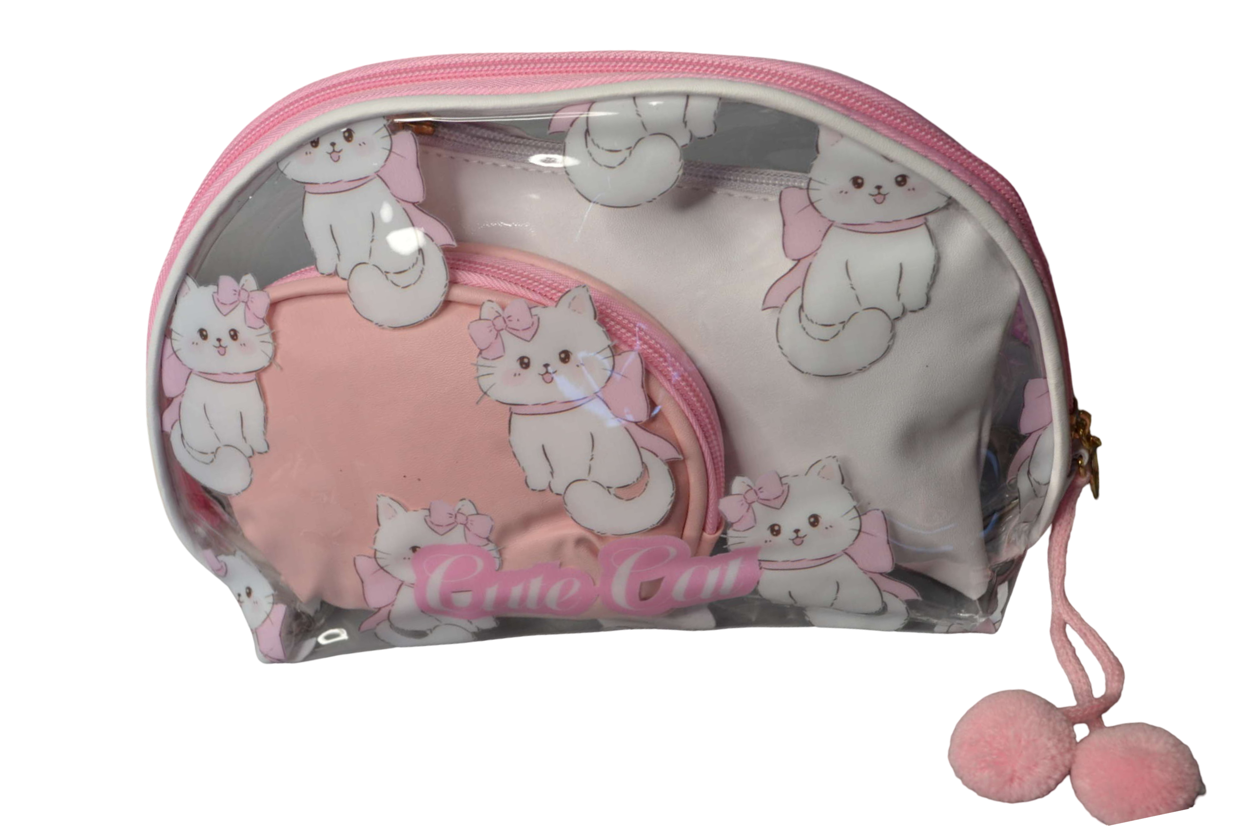 Косметичка для ребенка с принтом котенка 25х16х8 см (25-478/Д)