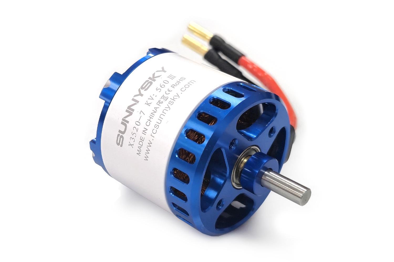 Мотор SunnySky X3520 V3 KV560 для літаків (62936)