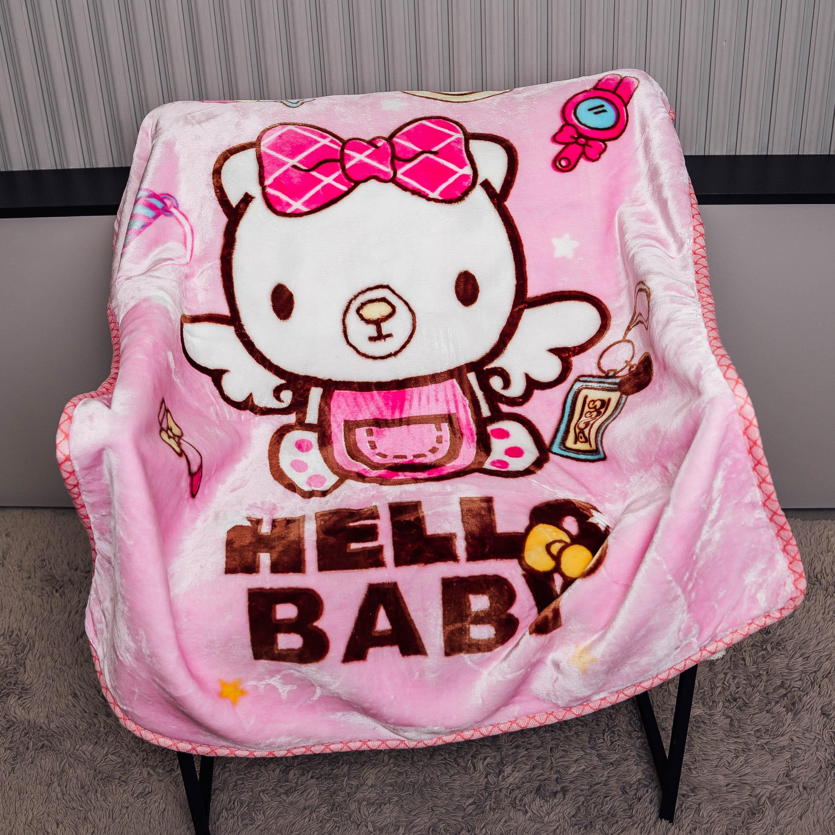 Плед детский Уют 100х110 см Розовый (88200) - фото 1 Плед детский Уют 100х110 см Розовый (88200) - фото 1