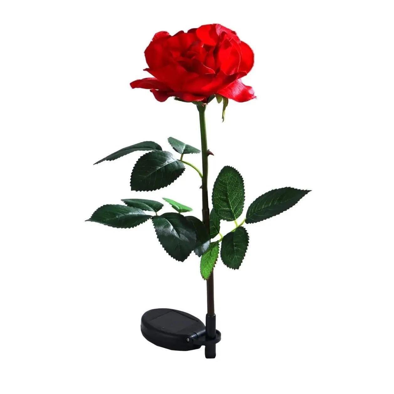 Садово-парковый светильник Sirius Роза грунтовая 54 см IP44 Красный (28010) Садово-парковый светильник Sirius Роза грунтовая 54 см IP44 Красный (28010)