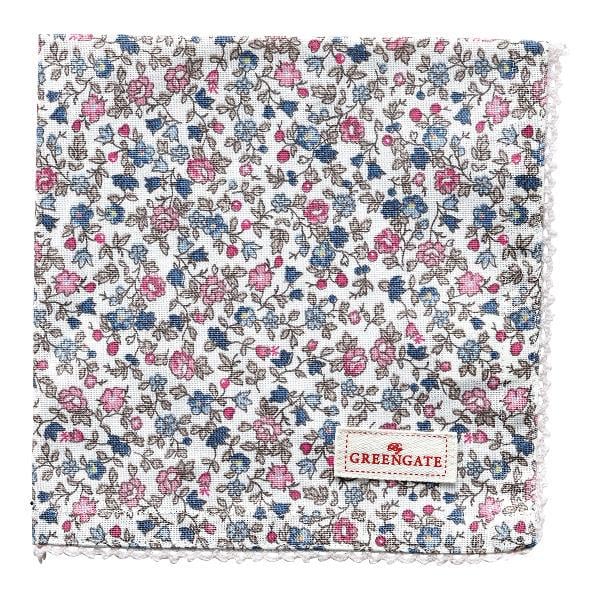 Серветка GreenGate Ruby petit 40x40 см White (5707463341149)