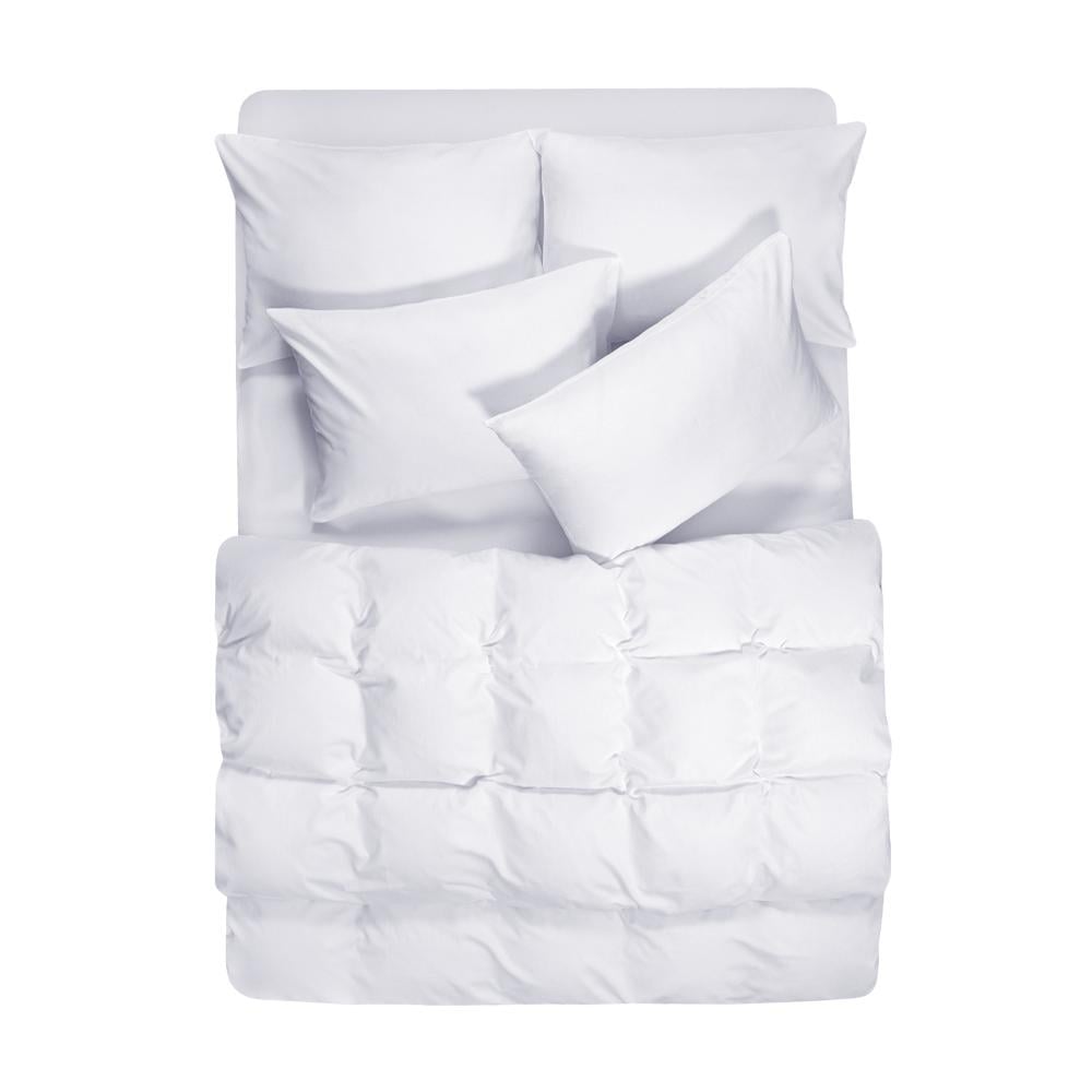 Комплект постільної білизни Lotus Готель Класік сатин полуторний Білий (115532) - фото 1 Комплект постільної білизни Lotus Готель Класік сатин полуторний Білий (115532) - фото 1