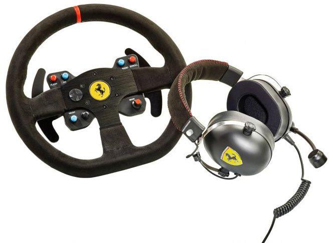 Комплект Thrustmaster Race Kit Ferrari 599XX EVO Edition With Alcantara PC/PS4/PS3/Xbox One Black (4160771)