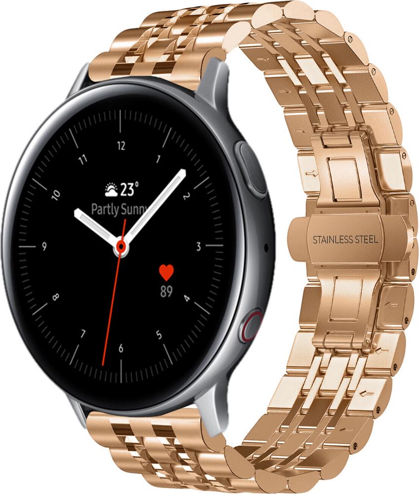 Браслет металлический Spinye для Galaxy Watch Active 2 40/44 мм Rose Gold (29160-27)
