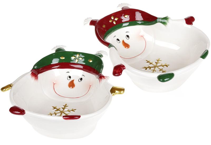 Набор керамических пиал Озорной снеговик 370 мл 4 шт. (BD-834-278) - фото 2 Набор керамических пиал Озорной снеговик 370 мл 4 шт. (BD-834-278) - фото 2