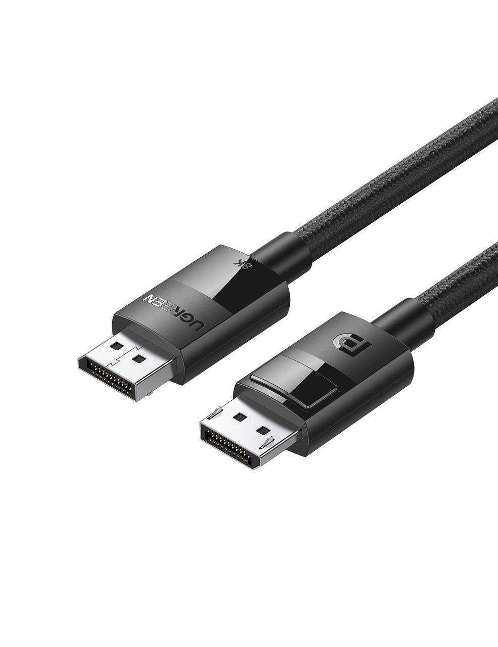 Кабель UGREEN Displayport 1,4 HD 2 м Чорний (DP114)