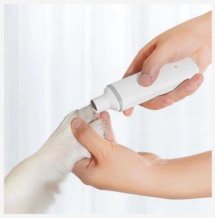 Тример для кігтів домашніх тварин Pawbby Pet Electric Nail Grinder MG-NG001A White - фото 2