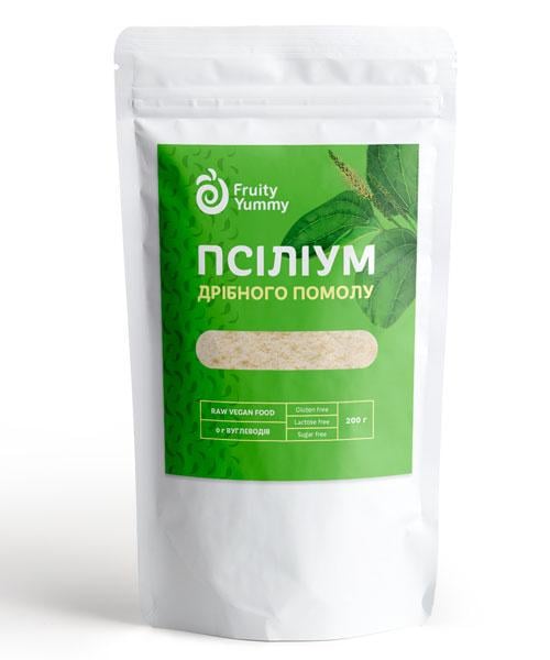 Псиліум дрібного помелу Fruity Yummy 200 г (34151206)