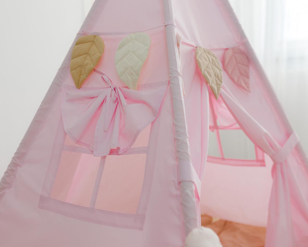 Вігвам для дітей Пухнасті друзі з об'ємним килимком 150 см - фото 7 Вігвам для дітей Пухнасті друзі з об'ємним килимком 150 см - фото 7