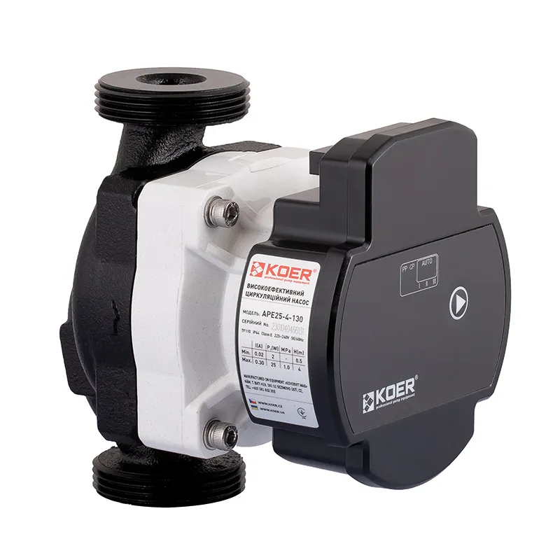 Нанос циркуляционный KOER APE 25-4-130 частотный 25 Вт 220 В H 4 Q 36 л/мин (OL-KP3099)