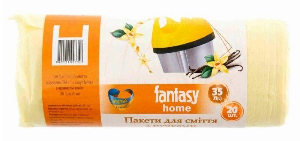 Пакети для сміття Fantasy з ручками Ваніль 35 л 20 шт. (142963)