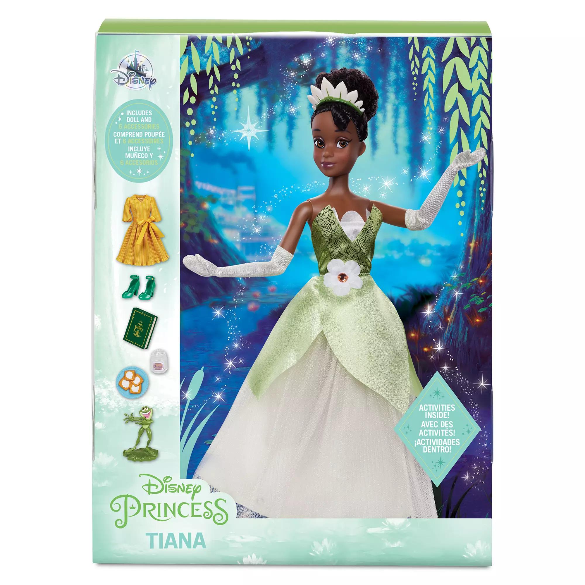 Кукла Disney Story Doll Тиана Принцесса и лягушка 29 см (27511111) - фото 11 Кукла Disney Story Doll Тиана Принцесса и лягушка 29 см (27511111) - фото 11