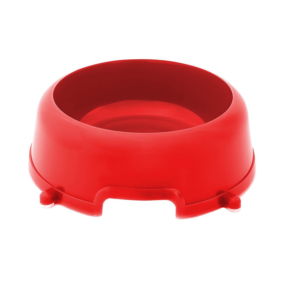 Миска для животных пластиковая 250 мл Красный (2447853641) - фото 1 Миска для животных пластиковая 250 мл Красный (2447853641) - фото 1