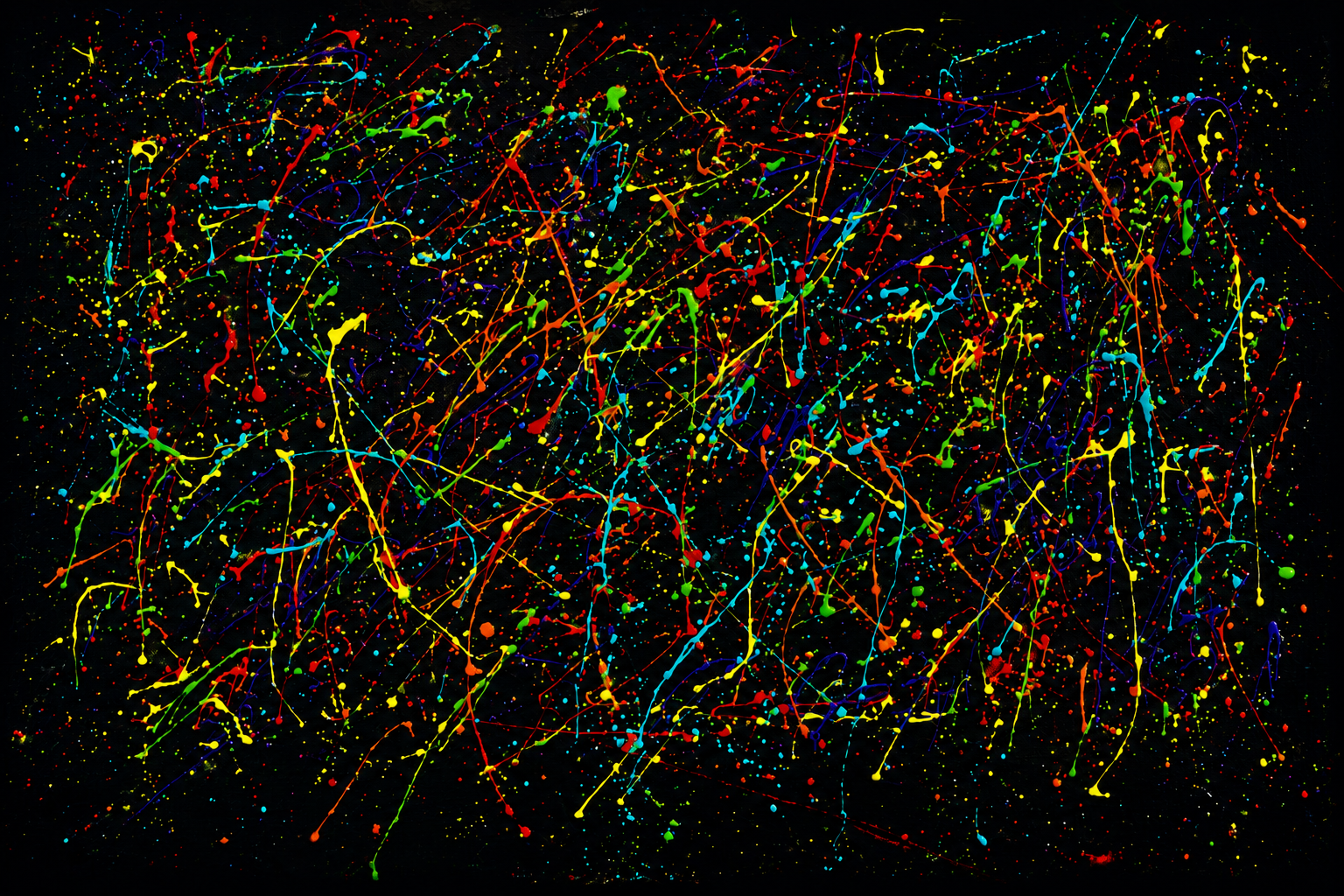 Картина абстракція Чорна веселка 90х60 см Картина абстракція Чорна веселка 90х60 см