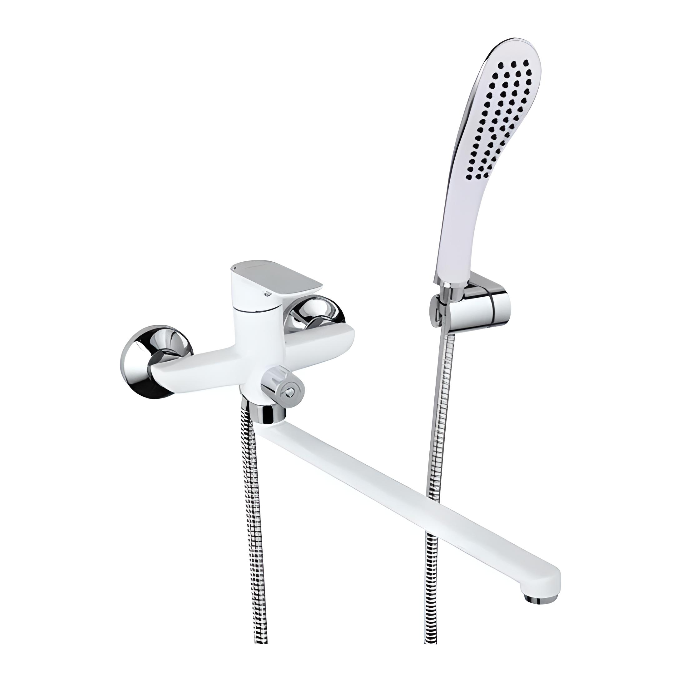 Смеситель для ванны Gappo G2248 Белый/Хром (SQ-1034030)