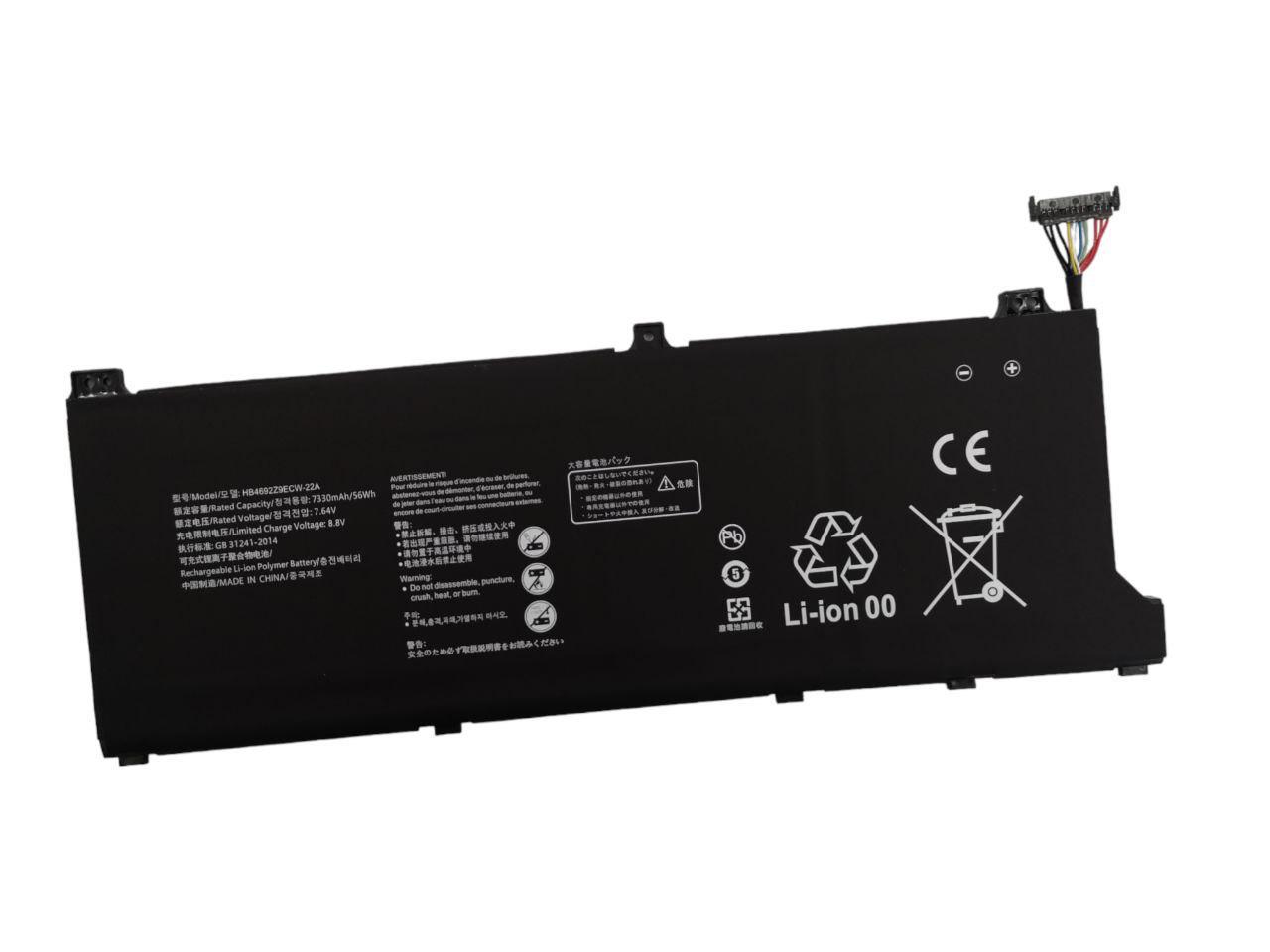 Аккумулятор для Huawei MateBook Magicbook 14 NBB-WAH9P/NBB-WAH9P/HB4692Z9ECW-22A 7330 mAh 56Wh (23503094)
