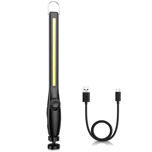 Фонарик с магнитом JW821 LED COB 700Lm Черный (9647991)