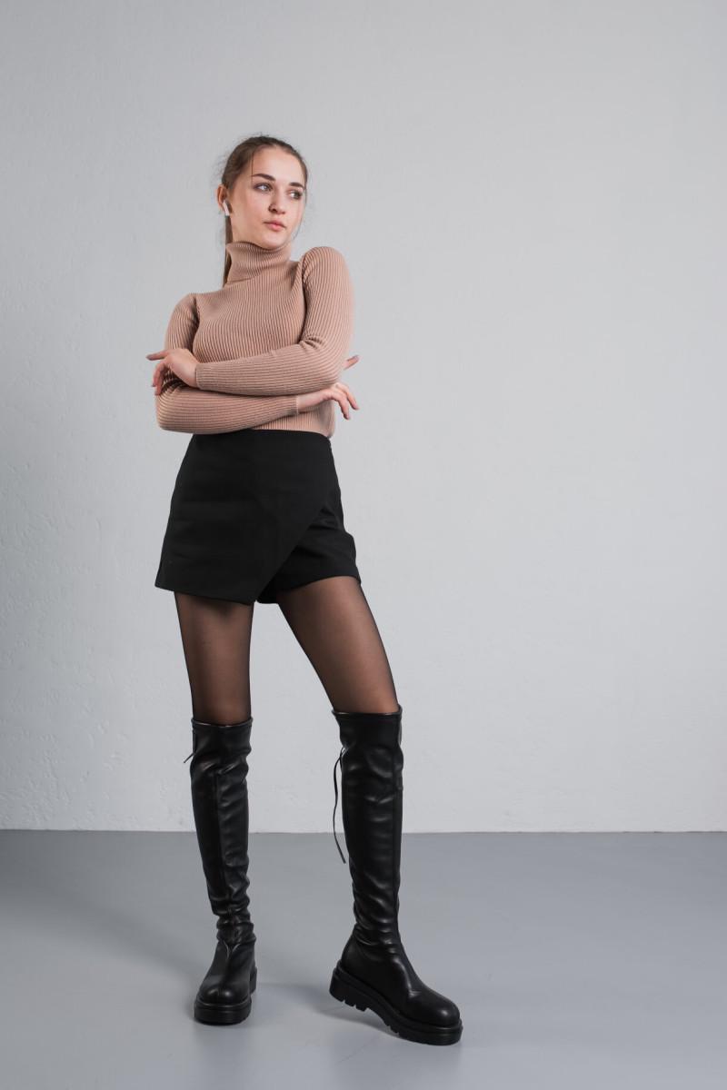 Ботфорти жіночі Fashion р. 36 23,5 см Чорний (3848) - фото 9 Ботфорти жіночі Fashion р. 36 23,5 см Чорний (3848) - фото 9