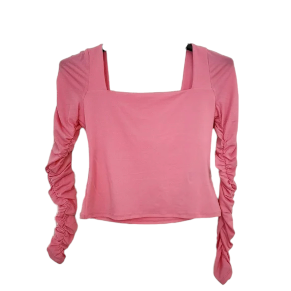 Топ с длинным рукавом L Розовый (1129836wer)