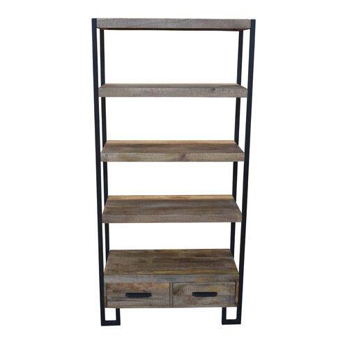 Стеллаж для хранения Loft NS-1882 1780x850x400 мм Черный (6156d5843edc877ba85899a6)