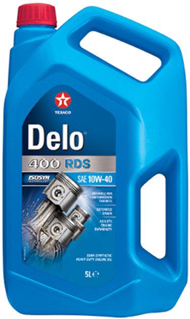 Моторное масло Texaco Delo 400 RDS E6/E7/E8/E9/E11 CI-4/CH-4 10W-40 5 л (804161LGV)