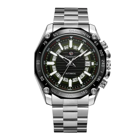 Наручний годинник Forsining 8279 Silver-Black (1957)