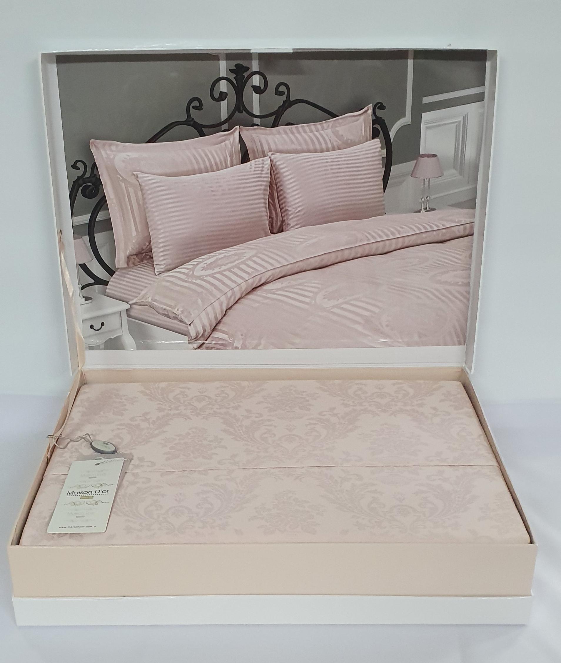 Комплект постельного белья Maison D'or 200х220 Zeyna Pudra (02MD200220SBZeyna20)