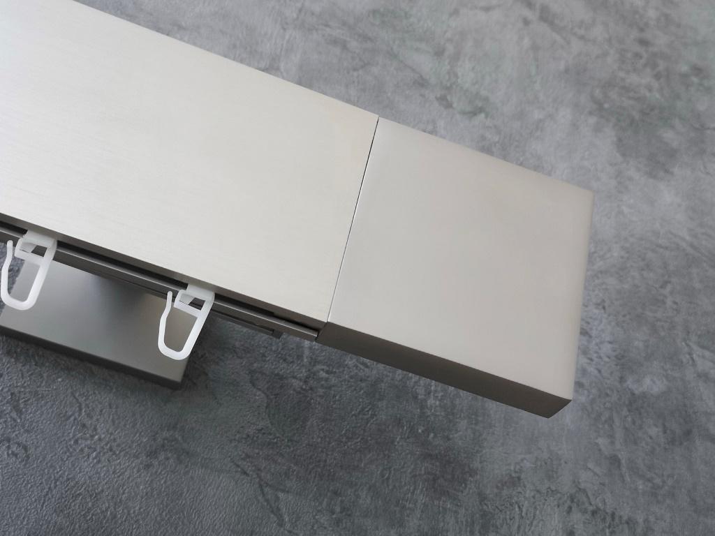 Наконечник MARCIN DECOR Топлайн Квадро сталь матовая - фото 2 Наконечник MARCIN DECOR Топлайн Квадро сталь матовая - фото 2