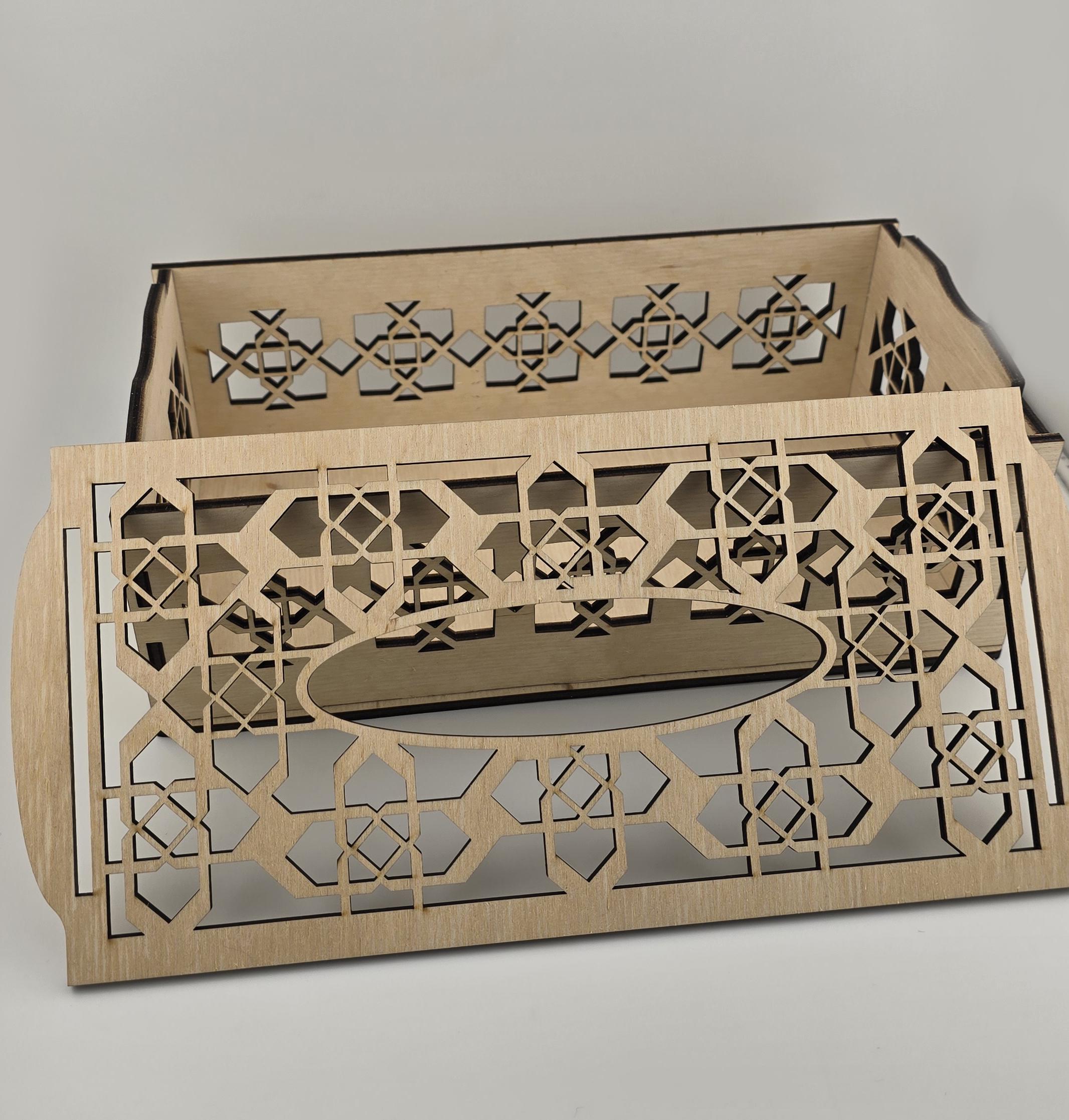 Декоративна коробка для серветок (0560) - фото 3 Декоративна коробка для серветок (0560) - фото 3