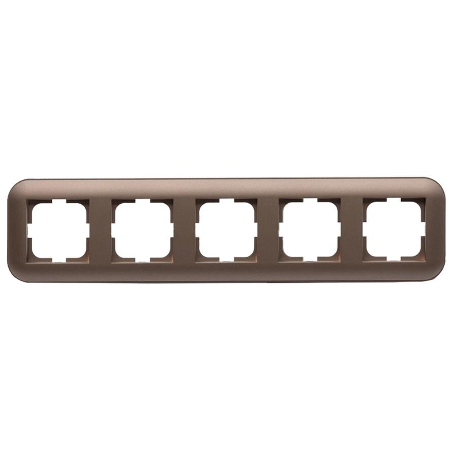 Рамка Ovivo Loft Electric 5-я Мокко/Черный