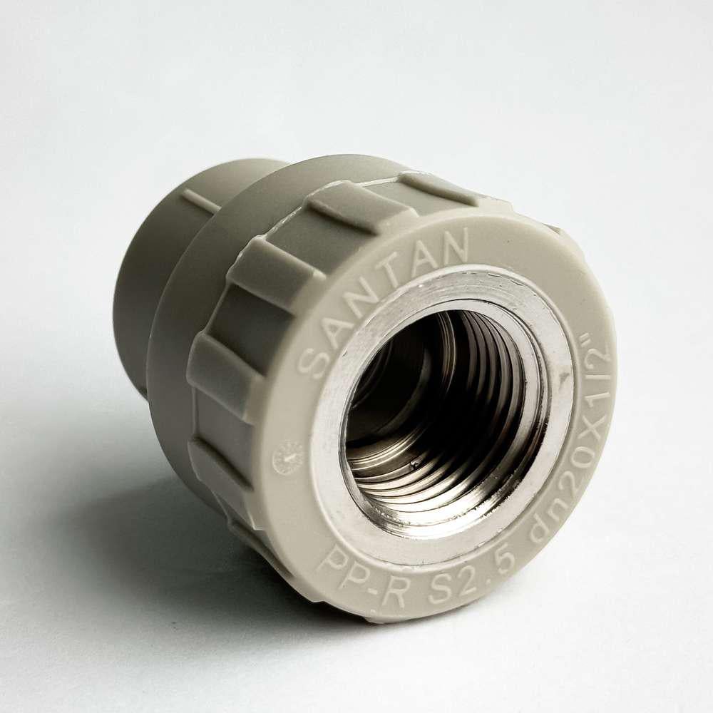 Муфта SANTAN 20х1/2" PP-R с внутренней резьбой (68865)