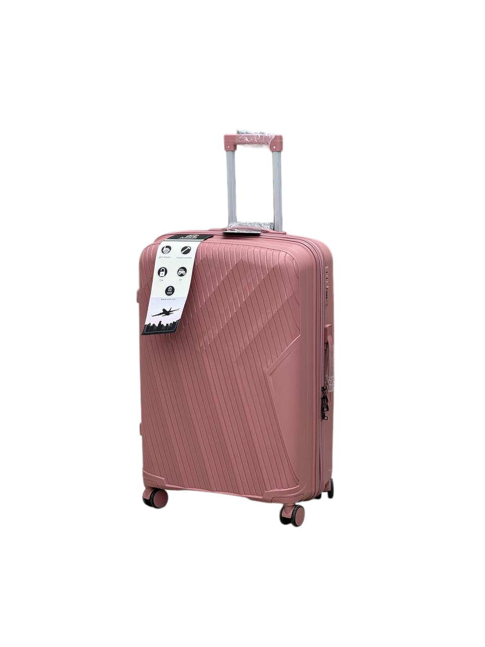 Чемодан полипропиленовый L 110 л 4 колеса (3014730999)