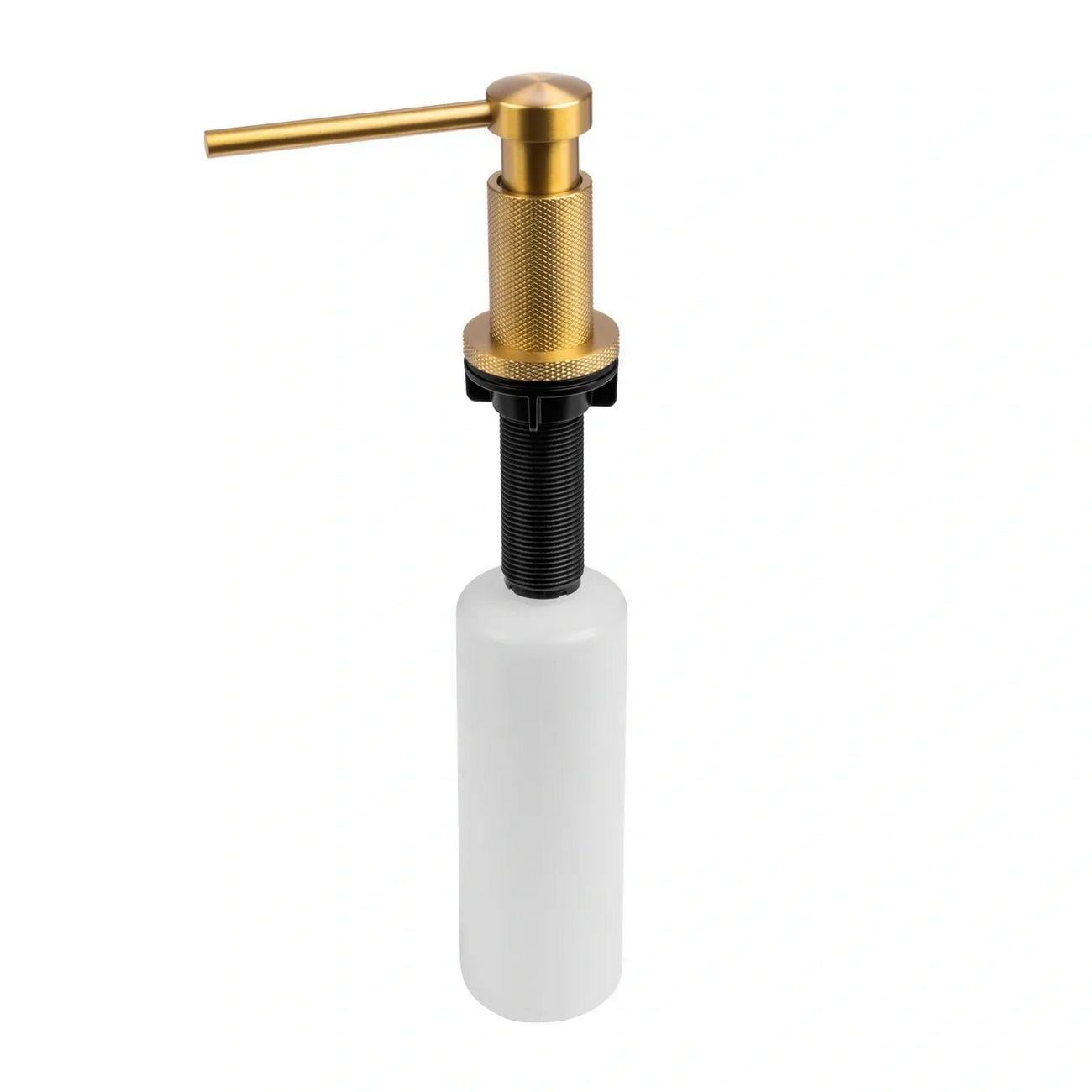 Дозатор моющих средств Gunter&Hauer SOAP DISPENSER Steel Gold (4508)