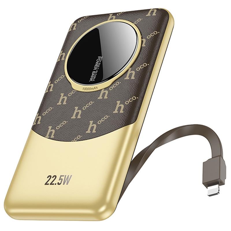 Повербанк Hoco Q29 Nobility 22,5W+PD20W Lightning 10000 mAh Brown (00000074186_2)